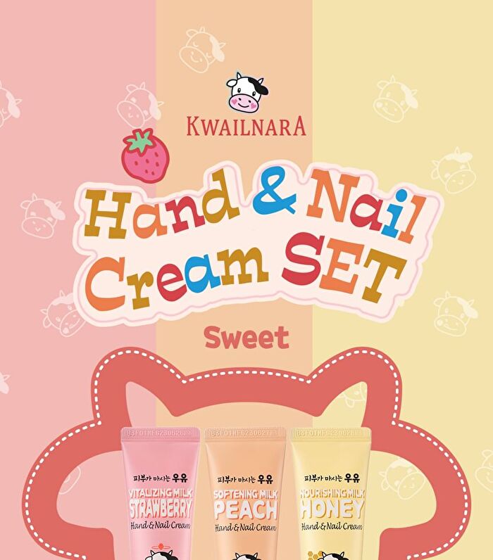 Hand & Nail Cream Set - 2 Types - Sweet