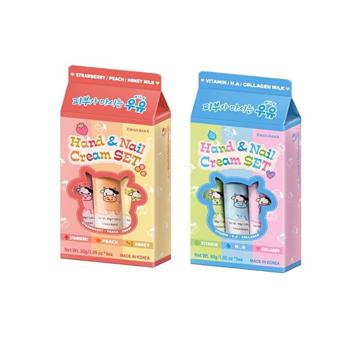 Hand & Nail Cream Set - 2 Types - Sweet