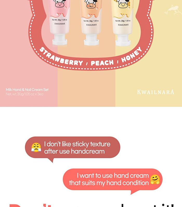 Hand & Nail Cream Set - 2 Types - Blue