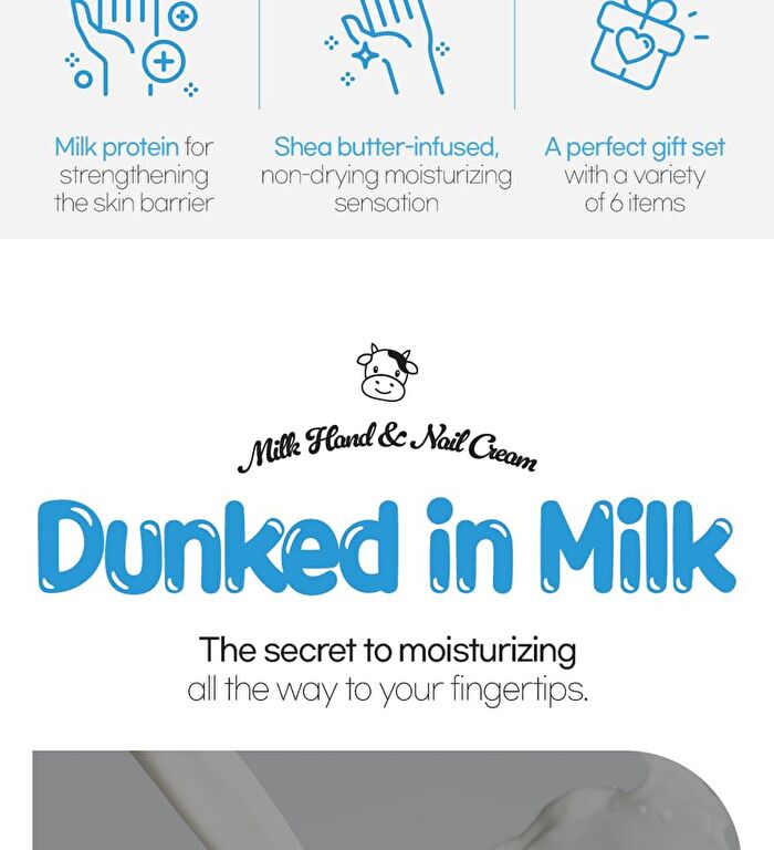 Hand & Nail Cream - 6 Types - Softening Milk Peach