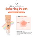 Hand & Nail Cream - 6 Types - Softening Milk Peach