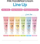 Hand & Nail Cream - 6 Types - Vitalizing Milk Strawberry