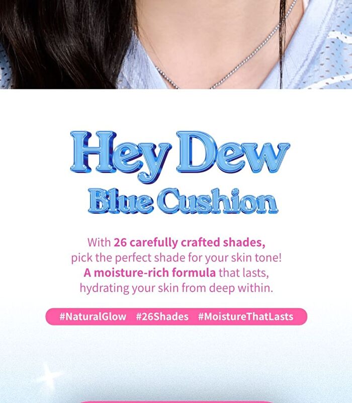 A by Unleashia Hey Dew Blue Cushion - 26 Colors - #18C Lucir