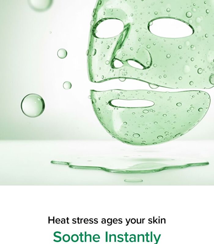 Vegan Collagen Fresh Aloe Mask Set - 30g x 4 sheets