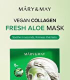 Vegan Collagen Fresh Aloe Mask Set - 30g x 4 sheets