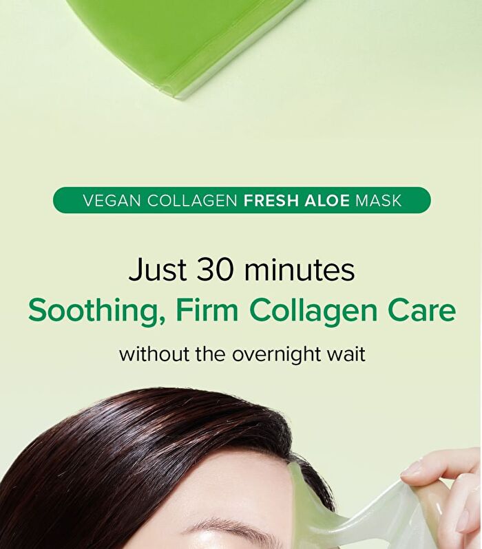 Vegan Collagen Fresh Aloe Mask Set - 30g x 4 sheets