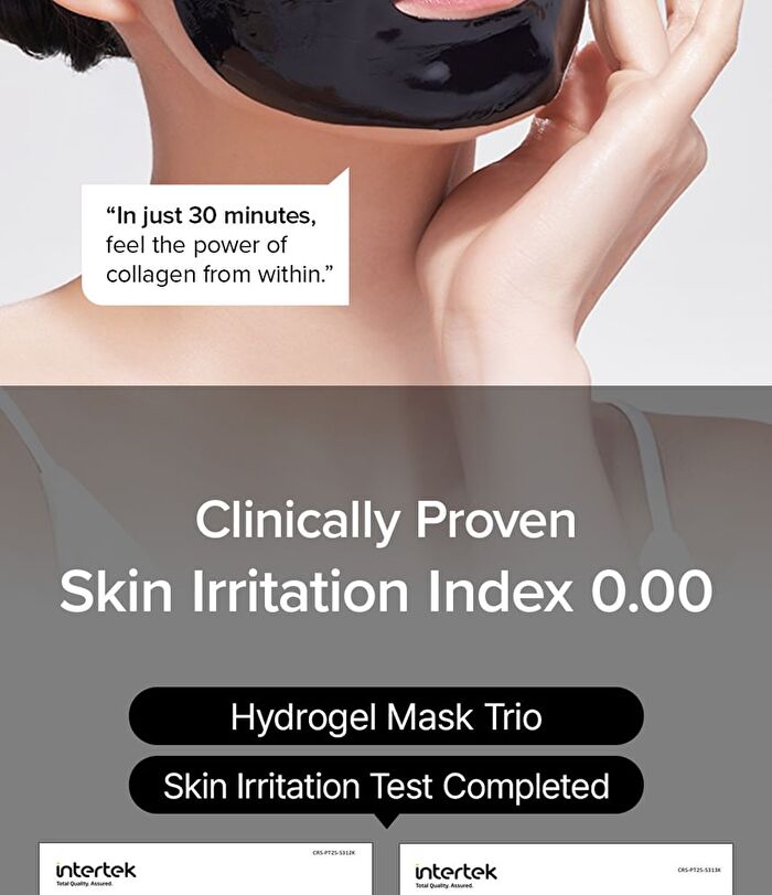 Vegan Collagen Charcoal PDRN Mask Set - 30g x 4 sheets