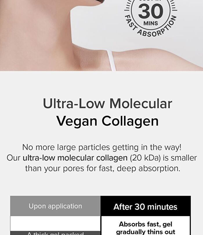 Vegan Collagen Charcoal PDRN Mask Set - 30g x 4 sheets