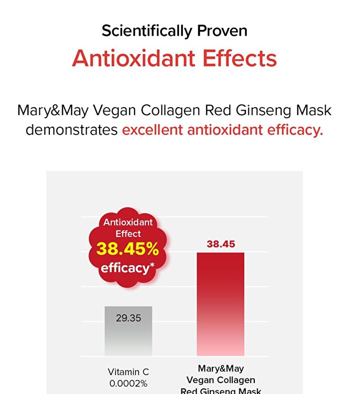 Vegan Collagen Red Ginseng Mask - 30g x 1 sheet