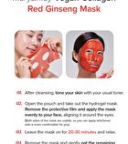 Vegan Collagen Red Ginseng Mask - 30g x 1 sheet