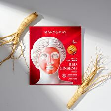 Mary&May Vegan Collagen Red Ginseng Mask - 30g x 1 sheet