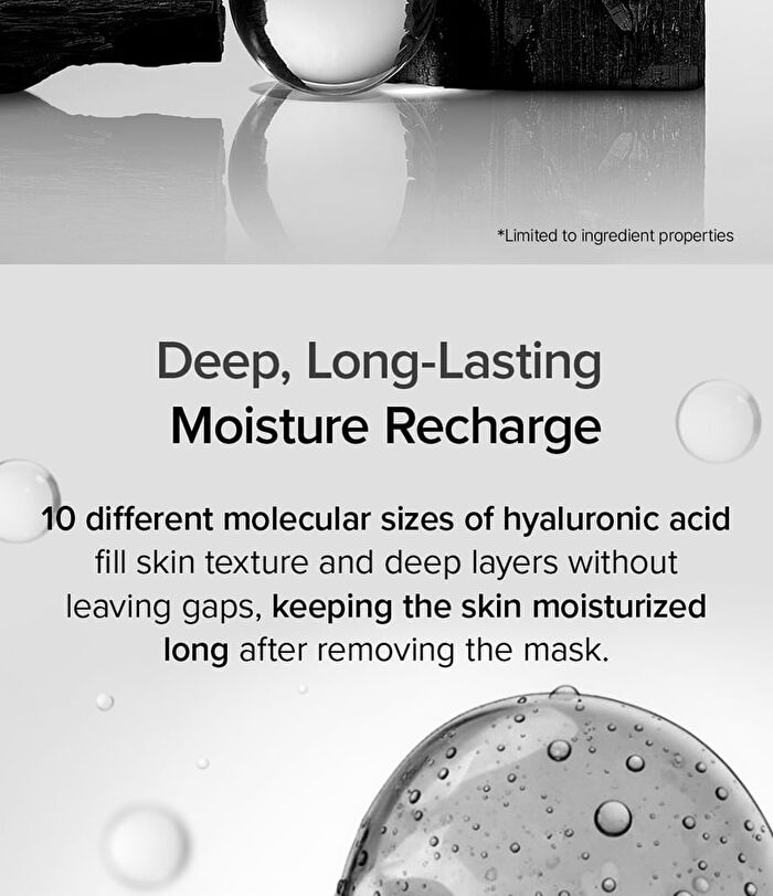Vegan Collagen Charcoal PDRN Mask - 30g x 1 sheet