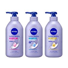 Nivea Japan Lucent Beauty Serum Body Milk - Silk Brightening - 330ml