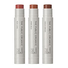 The Public Organic Essential Oil Color Lip Stick - Amber Beige