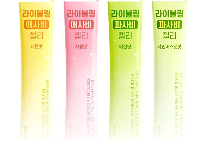 LIVELING Pineapple Cider Vinegar Jelly - 2 Types - Plum Flavor