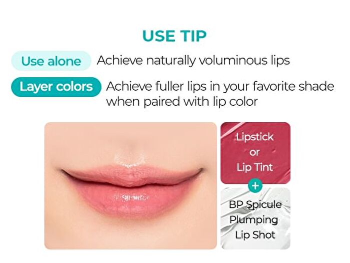 BP Spicule Plumping Lip Shot - 2 Types - Mild