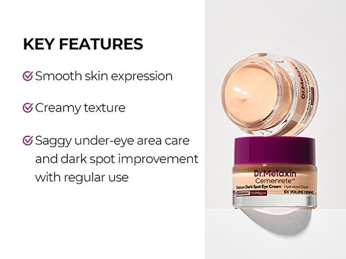 Cemenrete Calcium Dark Spot Eye Cream - 15g