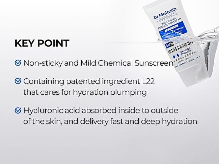 Hydro Ceramic Serum Infused Essence Sun Cream - 2026 Version - 50ml