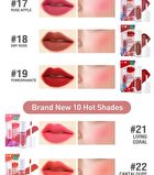 Lip & Cheek Matte Tint - 09 Hot Coral