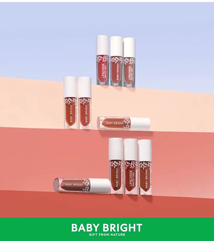 Lip & Cheek Matte Tint - 10 Jam Red