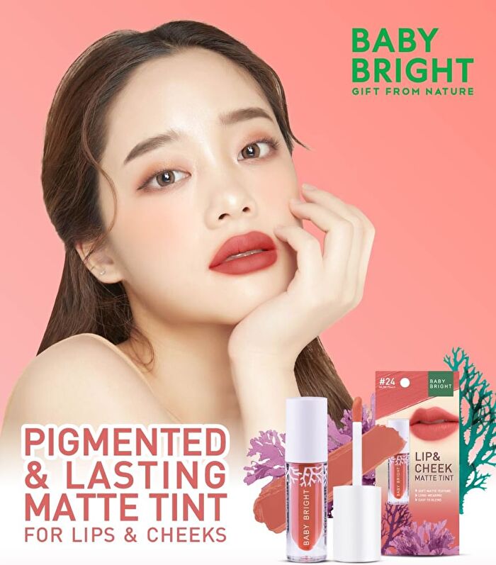 Lip & Cheek Matte Tint - 17 Rose Apple
