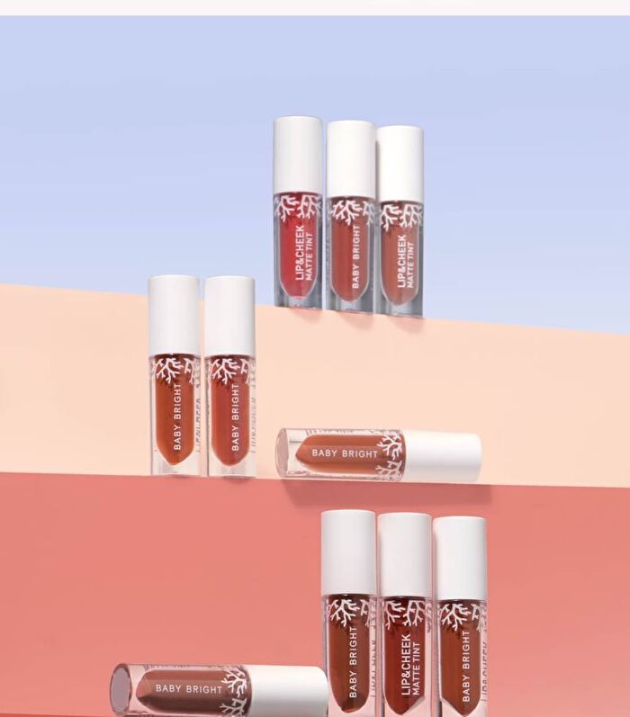 Lip & Cheek Matte Tint - 17 Rose Apple