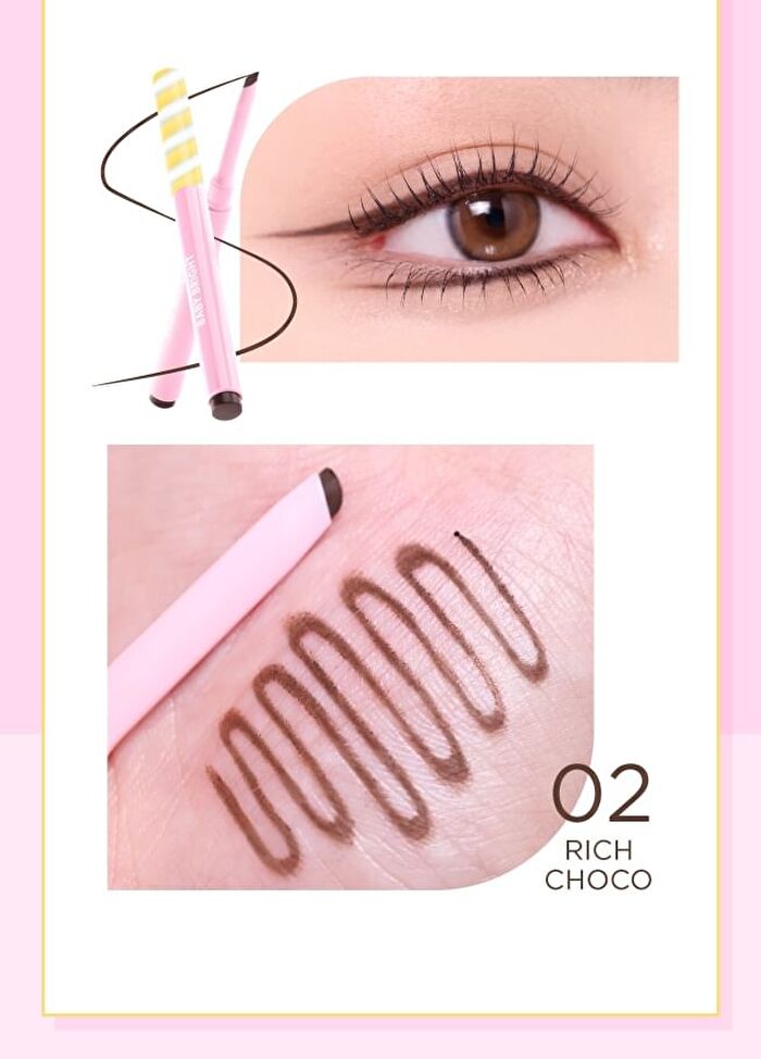 Marshmallow Click Eyeliner - 02 Rich Choco
