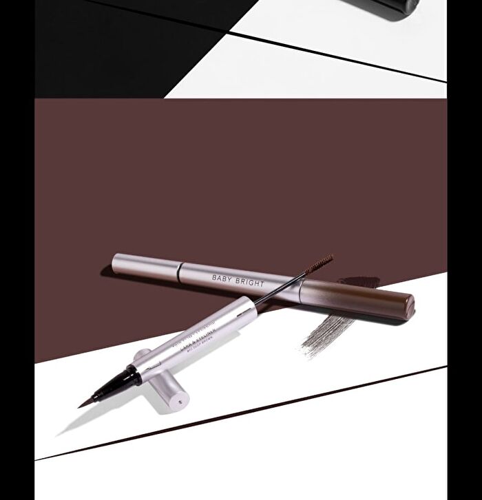 Trio Slim Lashbrow Cara & Eyeliner - 02 Deep Brown