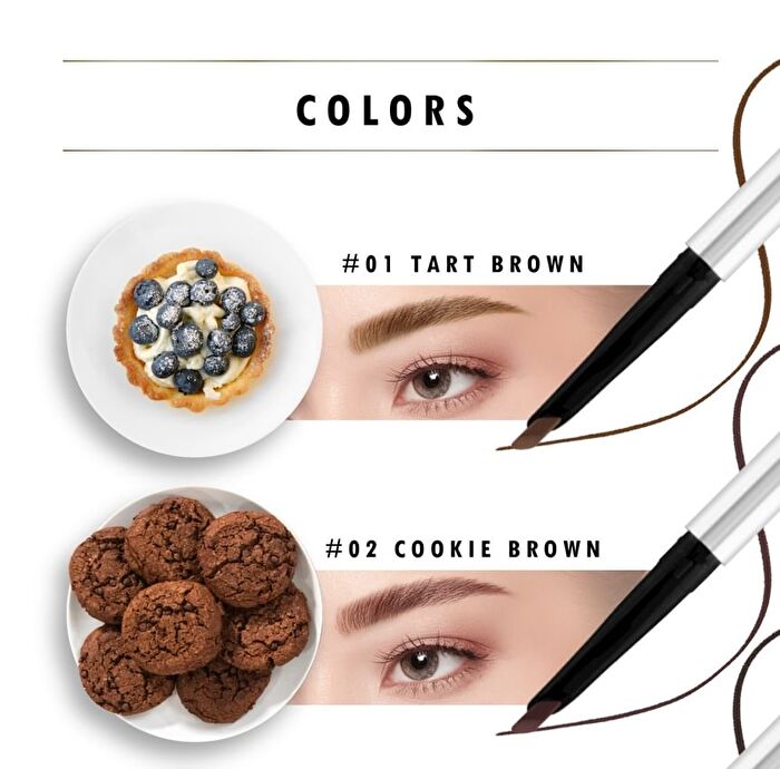 Chef Eyebrow Pencil - 01 Tart Brown