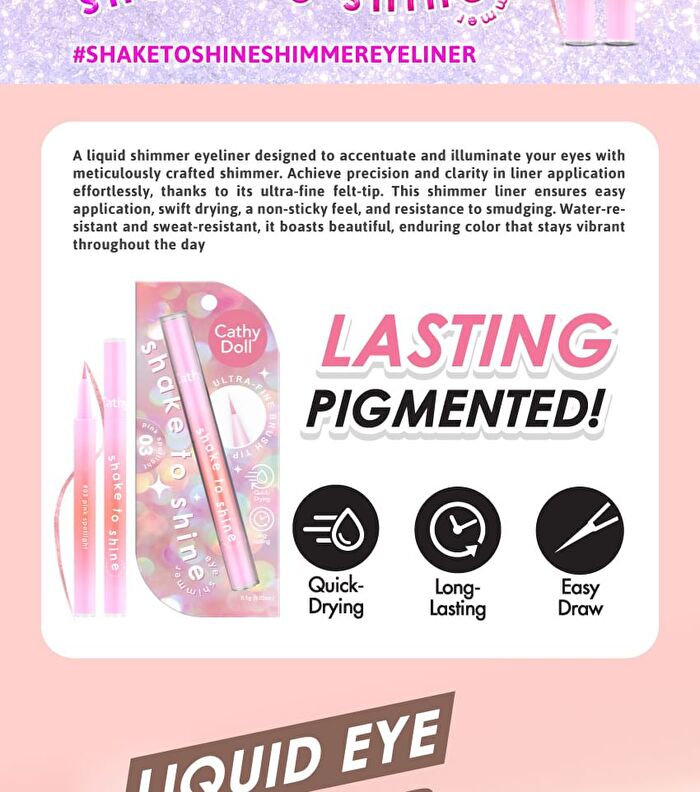 Shake To Shine Eye Shimmer - 04 Mauve Crystal