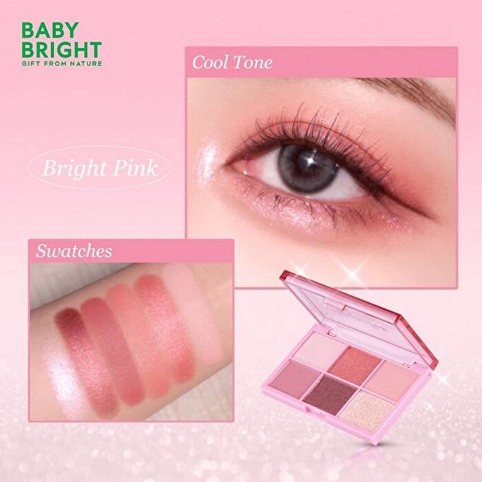 Bright Pink Eye Palette - 1 pc
