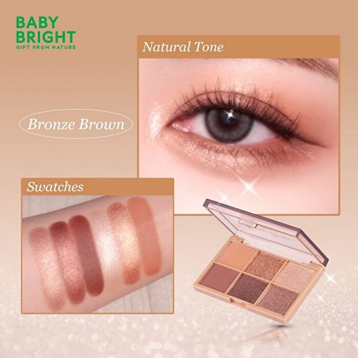 Bronze Brown Eye Palette - 1 pc