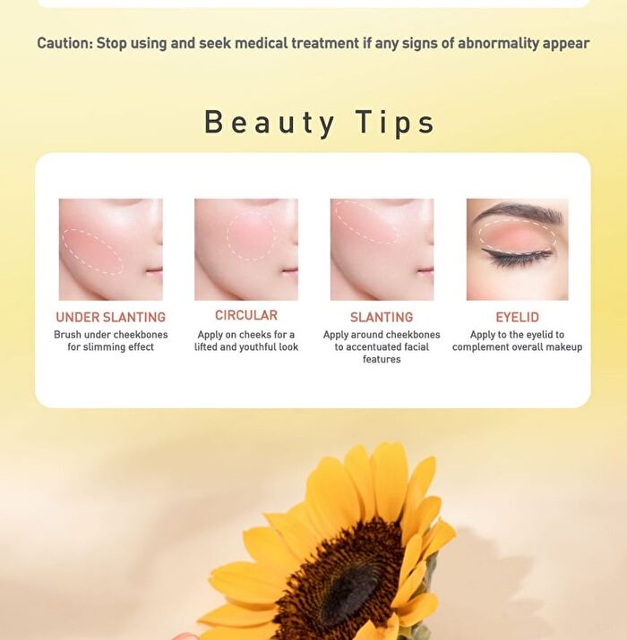 Cheek Glow Sunflower Blush - 04 Queen Peach