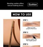 Brow Pencil And Blending Cushion - Natural Brow