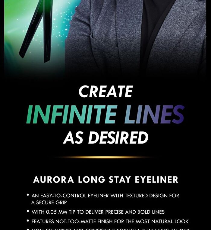 Aurora Long Stay Eyeliner - Dark Brown