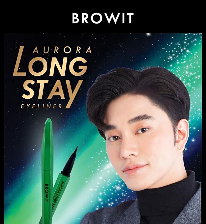 Aurora Long Stay Eyeliner - Super Black
