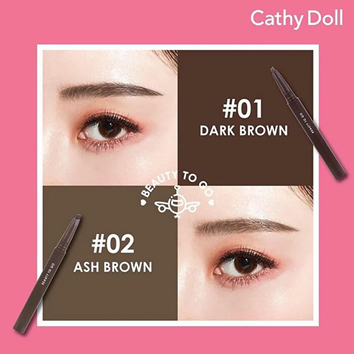 Beauty To Go Economy Eye Brow Pencil - 02 Ash Brown