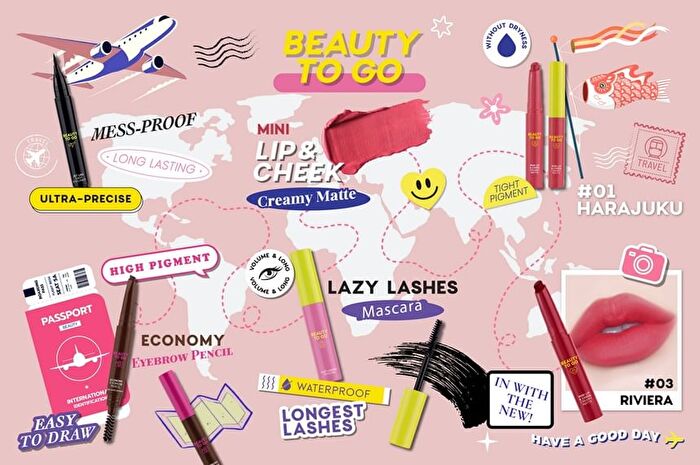 Beauty To Go Lazy Lashes Mascara - 4g