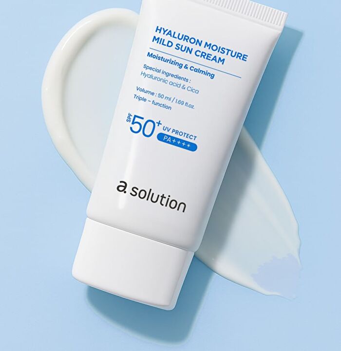 a. solution Hyaluron Moisture Mild Sun Cream Set - 2 pcs