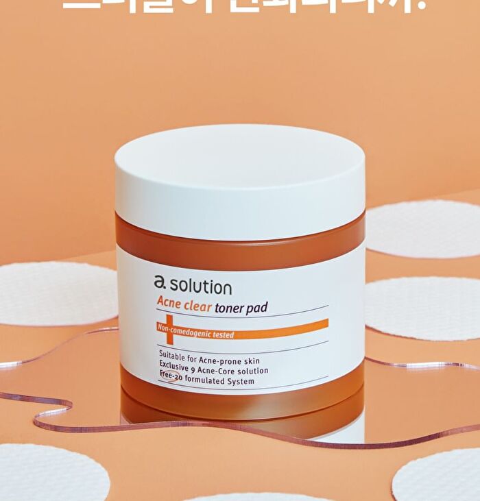 a. solution Acne Clear Toner Pad - 60 pads
