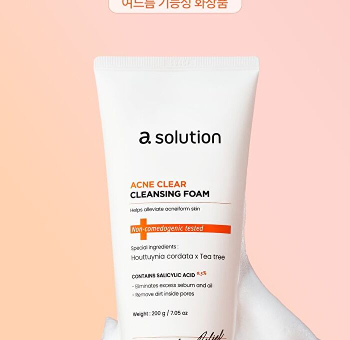 a. solution Acne Clear Cleansing Foam - 200ml