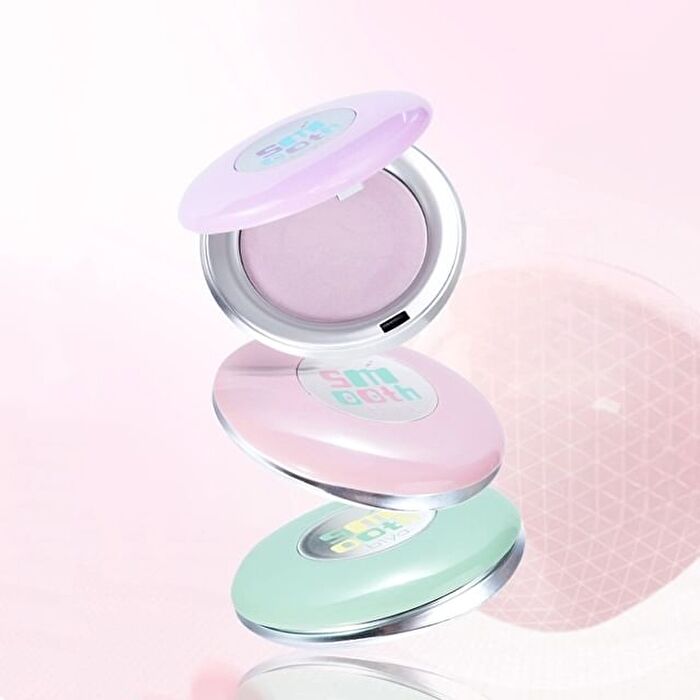 Silky Mist Soft Veil Pressed Powder - 3 Colors - DO03# Purple - 8g