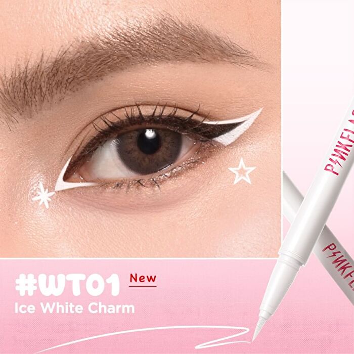 Pinkflash Waterproof Easy Eyeliner - 3 Colors - #RD01 Reddish Brown Wing - 0.6g