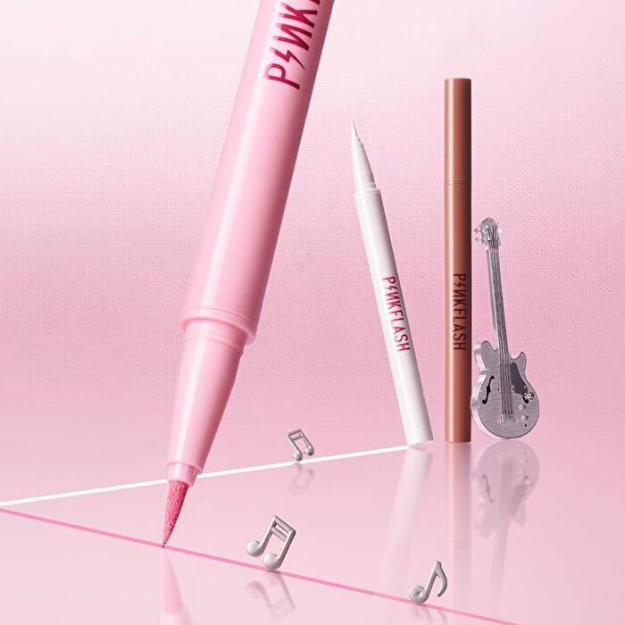 Waterproof Easy Eyeliner - 3 Colors - #WT01 Ice White Charm - 0.6g