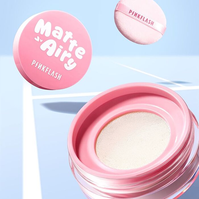 Pinkflash Airy Matte Loose Powder - 3 Colors - #NU01 Translucent - 5g