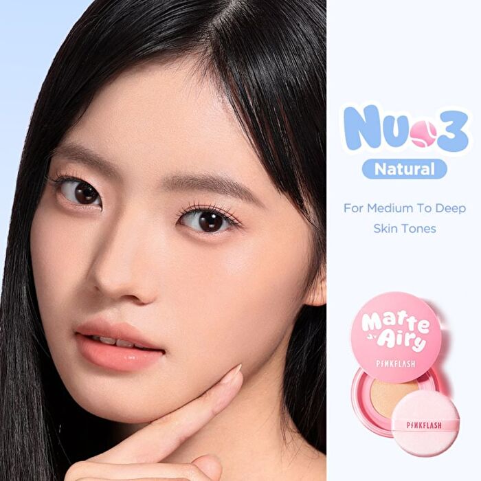 Pinkflash Airy Matte Loose Powder - 3 Colors - #NU01 Translucent - 5g