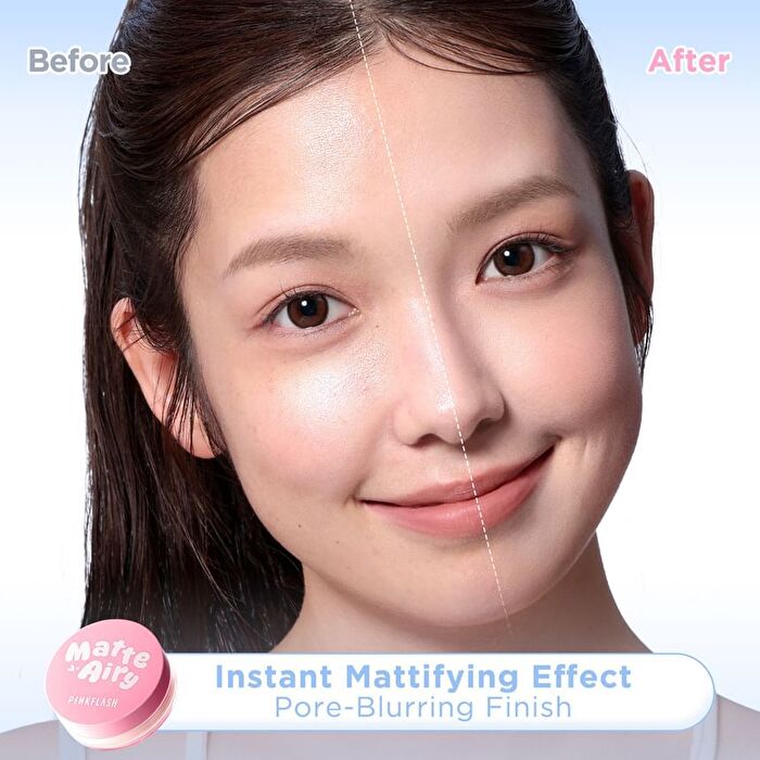 Pinkflash Airy Matte Loose Powder - 3 Colors - #NU01 Translucent - 5g