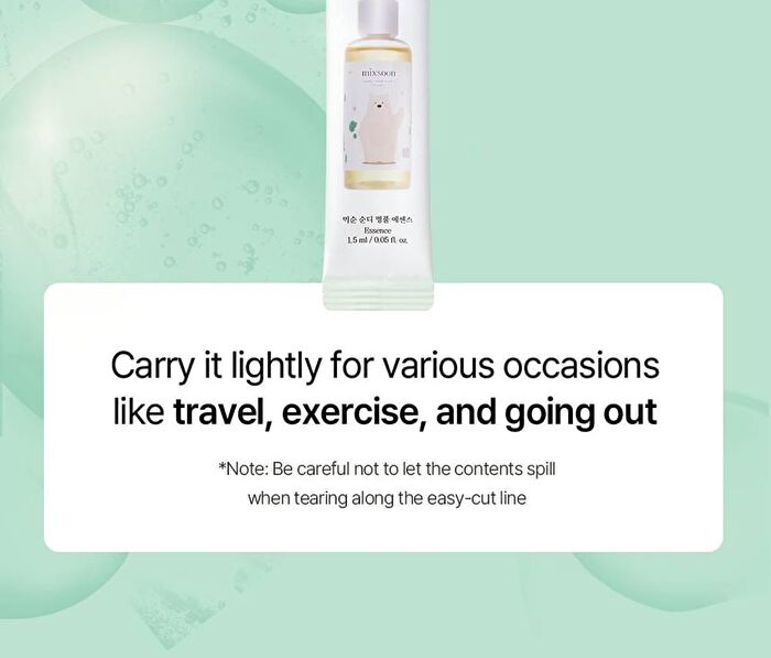 mixsoon Soondy Centella Asiatica Essence Stick Pouch Set 10pcs - 1.5ml x 10 sticks