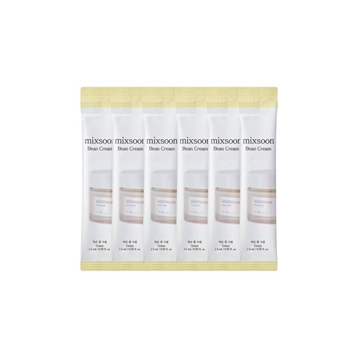 mixsoon Bean Cream Stick Pouch Set 6pcs - 1.5ml x 6 sticks