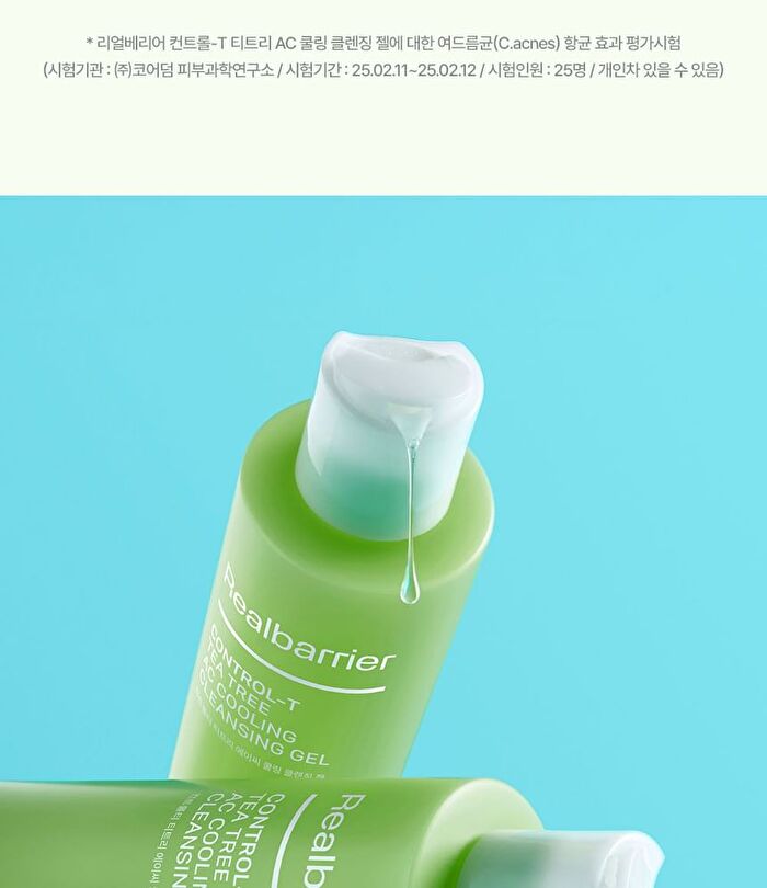 Control-T Tea Tree AC Cooling Cleansing Gel - 200ml